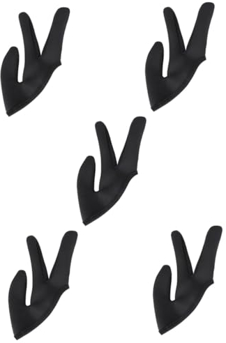 Gatuida 5stücke Finger-handschuhe Für Friseure Hitzebeständig Für Haarglättung Und Locken Langlebig Für Salongebrauch Schützt Die Hände Beim Styling