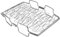 matrasa Fischgriller PESCADO - Fischhalter Gemüsehalter für Grill aus Edelstahl 27x23x6cm