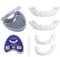 2 Paare Zähne Veneers Zahnspange Extra Dünn Comfort Fit Instant Perfekte Smile Zähne Sicherer Provisorischer Zahnersatz Ober Und Unterkiefer Sofortig Furniere Prothesen Zähne Für Schöne Smile