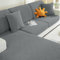 Ystyle Sofa Sitzkissenbezug Stretch, Sofa Sitzbezug, Elastischer Kissenbezüge, Sofa Sitzkissen Sofa Überzug Couch Überzug Schonbezug Sofabezug Sofaschoner (Hellgrau, Chaiselongue)