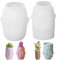 Attuslla Vase Jewelry Silicone Casting Moulds 2 PCS Flower Vase Resin Molds Silicone Vase Silicone Molds for Making Flower Container, Makeup Brushes Holder, Home Decoration