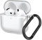 Custodia Compatibile con Apple AirPods 4, Trasparente Silicone Protettiva Case per AirPods 4 Gen (2024), Custodia Antigraffio con Moschettone, Universale Cover Cuffie per Studenti, Adulti