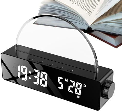 Niesel Kinderwecker Alba, Sonnenaufgang Lichtwecker - Wecker mit Licht und Lautsprecher - Wecker für Schlafzimmer, Soundmaschinen, Mehrfarbig für schwere Schläfer