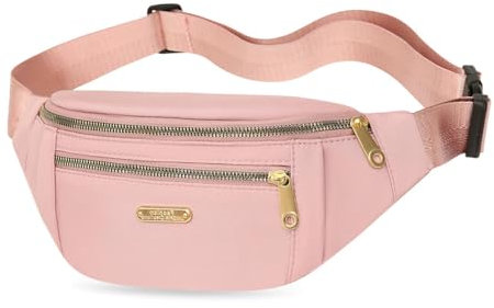 GIDWRIY Banane Sac Femme,Sac Banane Waterproof,Sac Banane Bandoulière,Banane Sacoche Homme,Outdoor Sport Waist Pack,Fanny Pack RéGlable,Sac de Ceinture,Sac Banane pour L'extérieur,Sacoche Bandoulière