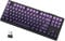 ATTACK SHARK X FREEWOLF M87 80% Wireless Gaming Keyboard, 87 Keys TKL Rainbow Backlit Mechanical Feeling SA PBT Membrane Keyboard BT/2.4Ghz Connect with 4000mAH Battery for Mac/Win - Purple Gradient