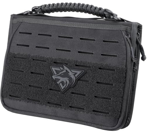 WYNEX Molle Admin Pouch for iPad, Tactical EDC Utility Tool Pouch of Large Design, EDC Organizer Medical Bag, Modular Pouches Molle Accessories, Electronic Gear Bag