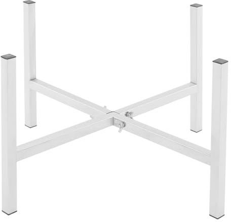 Feuerstelle Ständer, Verstellbarer Feuerstelle,Premium Kocherständer aus 201er Edelstahl - Kreuzförmige Basis mit Anti-Rutsch-Pads, Optimierte Belüftung, Für Grillen & Outdoor-Aktivitäten