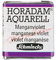 Schmincke – HORADAM® AQUARELL - feinste Künstler-Aquarellfarben, 474 Manganviolett, 14 474 044, 1/2 Näpfchen