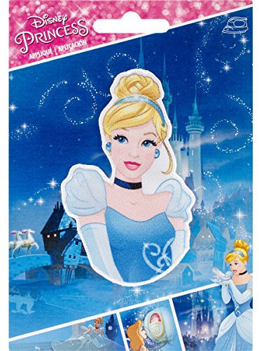 Simplicity 193 1140 Disney Princess Cinderella Applikation, Polyester, Mehrfarbig, 14.22 x 10.34 x 0.23 cm