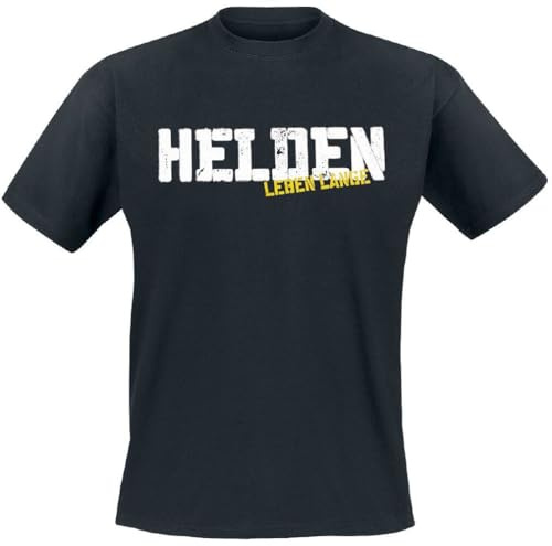 Böhse Onkelz Helden Leben Lange Männer T-Shirt schwarz Band-Merch, Bands
