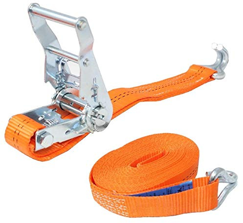 Spanngurt 6m LC 1000/2000 daN Orange zweiteilig 35mm