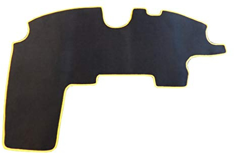 autix Fußmatte Velour Teppich kompatibel für John Deere Serie 8000 Feldhäcksler