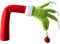 spier Weihnachtsbaumschmuck Grinch Arm Ornament Schöne Weihnachts Grinch Elf Arm Ornament