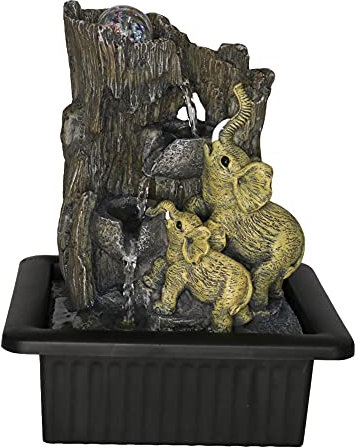 gph Elephant Delight Indoor Water Fountain 25cm x 21cm