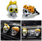 Auto Duft Totenkopf Christmas Geschenke Skelett Deko Auto Zubehör Innenraum für Frauen Autoduft Neuwagen Lufterfrischer Auto Parfüm Diffuser Halloween Gadgets Lustige Weihnachtsgeschenke für Sie Mama