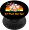 Let That Shit Go Blumen Yoga Relax Cool Pretty Cute Flowers PopSockets mit austauschbarem PopGrip