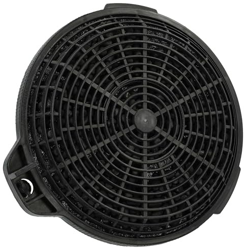 vhbw Aktivkohlefilter kompatibel mit Cata Valto 700 XGWH | Valto 700 XGBK, Valto 600 XGWH, Valto 600 XGBK Dunstabzugshaube - 13,25 cm