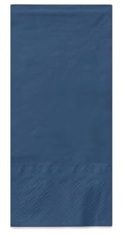 MANK Serviette in ROYALBLAU aus 3-lagigem Tissue, 33 x 33 cm, 1/8 Falz, Saugstarke Premium Einmal-Servietten, 100er-Pack, Ideal für festliche Events, Gastronomie & Feierlichkeiten