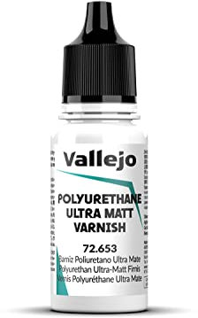 Vallejo 72653 Polyurethane Ultra Matt Varnish (18ml)