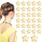 30 Pezzi Fermagli Per Capelli A Forma Di Stella, Forcine Per Capelli Con Stella A Cinque Punte Mollette Antiscivoli Accessori Fermagli Con Stella, Accessori Per Capelli Per Bambini E Ragazze(Argento)
