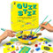 Quik Stix - Exciting Family Games for Kids and Adults - Fun Board Games for 2 Players with Chopsticks - Fast-Paced Party Games for Teenagers and Adults - Hilarious, Competitive, Skill-Building
