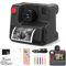 Kinderkamera Sofortbildkamera,1080P Sofortbildkamera Kinder Fotokamera mit 3 Rollen Druckpapier & 32GB Karte, DigitalKamera Geschenk für 3-12 Jahre (Schwarz)