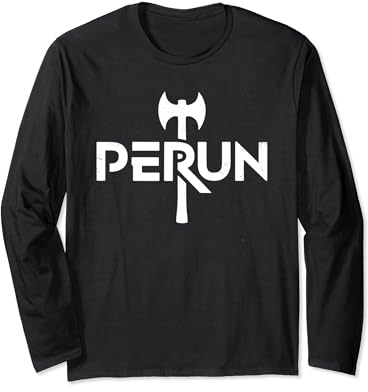Perun-Axt Langarmshirt