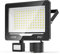 TOPAUBUB Projecteur LED Extérieur avec Détecteur 100W 1 Pièce, 10000LM 6500K Spot LED Extérieur Detecteur de Mouvement, IP67 Luminaire Exterieur Detecteur de Mouvement Jardin