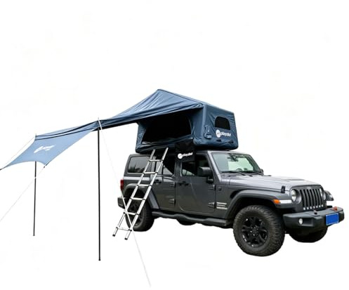 TentHome 2 Person Inflatable Car Rooftop Tent Easy Set-up Large Outdoor Glamping Camping Tent for SUV,Truck and Universal Auto Self-Driving Touring