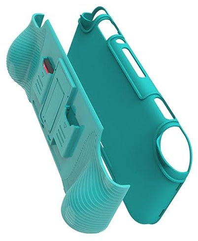 Housoutil Estuche para Consola de Juegos Cubierta Protectora de TPU con Soporte de Pie Carcasa de Abs Juego Incluido