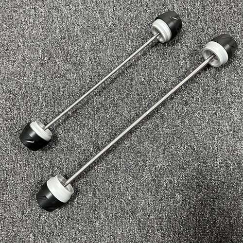 YGJRXF Accessori Protezione Ruota Moto Assale Anteriore Posteriore Forcella Crash Slider per Y&amaha MT-03 2016-2023 E ​YZF-R3 2015-2023