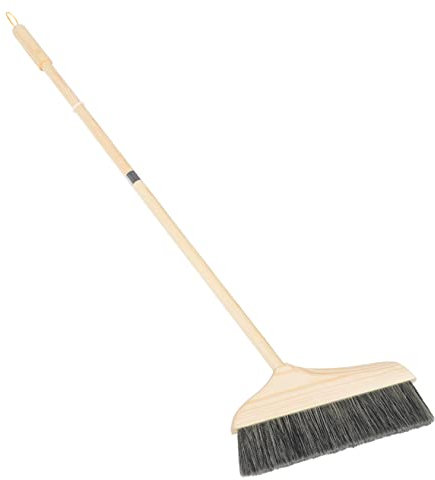 CALLARON Escoba De Barrer Ligera Telescópica para Polvo y Limpieza Mango para Cocina