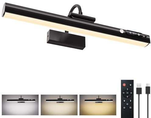 Picture Lights for Wall with Motion Sensor, 9000mAh Battery Wall Lights