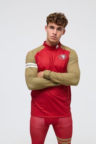OOSC Men's San Francisco 49ers - Oosc X NFL Baselayer Top Men's Baselayer Top (Pack of 1)