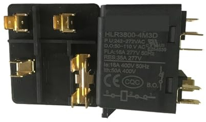 Refrigerator Ice Cream Compressor Auxiliary Start Relay, Compatible for Goodspec, HLR3800-4M3D Refrigerator Starter，Control Relay