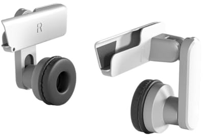 Opatiny Protector auditivo mejorado para auriculares PICO 4 Ultra VR, blanco, compatible con PICO4, material ABS, ajuste ajustable, fácil instalación