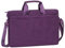Rivacase Notebooktasche 13.3-17,3 Zoll – Gepolsterte Laptoptasche mit viel Platz für Zubehör, kompakte Umhängetasche für Damen und Herren wasserabweisend (Lila, 15,6 Zoll)