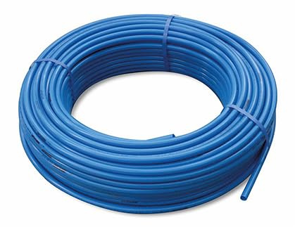 DIPRA - Tube PER Nu pour Eau Froide - diamètre 20mm - longueur 25m - Bleu