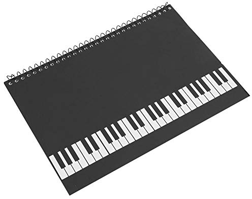 Alomejor Notenpapier 50 Blatt Blanko Manuskriptpapier f¨¹r Musiker Notizbuch