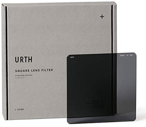 Urth 100 x 100 mm ND32 (5 Stop) Filter (Plus) | ermöglicht Bewegungsunschärfe und geringere Schärfentiefe bei hellem Licht