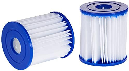 Lot de 2 filtres à cartouche de rechange pour filtre Bestway 58093 pour piscines