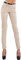 Toocool Pantalon Classique pour Femme, Pantalon Elégant Taille Basse avec Poches et Ceinture, Pantalons d'Eté pour Femme AS-28251 [L, Beige]
