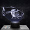 Nachttischlampe Hubschrauber Dekoration Miniaturkollektion Luftfahrzeug Lufttransport Geschenkidee für Männer LED 3D Hubschrauber Nachtlicht Erwachsenendekoration Schlafzimmer geschenk für Männer