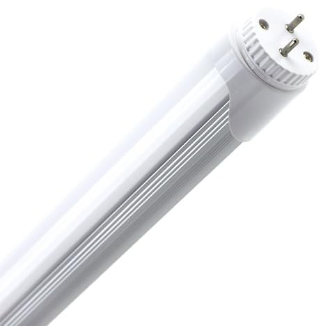 LEDKIA LIGHTING - LED-Röhre T8 | 1200mm Einseitige Einspeisung | 18W 2160lm | Kein Flimmern | 3000K Warmweiß | Energieersparnis über 50% | Aluminium, Opal-Diffusor, Drehkopf