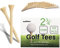 oodiboo Golf Tees Bambus Golf Tees Strenge Auswahl, Sehr Wenige Ehlerhafte Produkte(1-5/8 Zoll)42mm 100 Stück