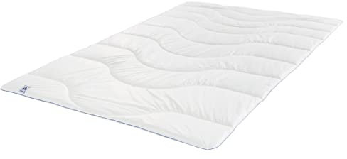 Irisette Steppbett Maila Textilfaser Weiss Größe 135x200 cm