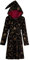 Harry Potter Accappatoio da donna con cappuccio, ideale come regalo, Nero , L