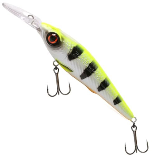 Spro Iris Twitchy HL 7,5cm 8,5g - Wobbler, Farbe:Hot Perch