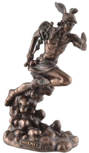 VOGLER Joh. Vogler GmbH Hermes, Griechischer Götterbote, Gott der Kaufleute, bronziert