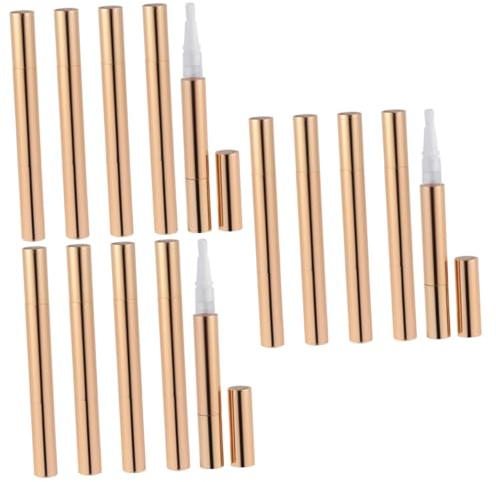 Beaupretty 15 Stk Lipgloss-nagellack-flasche Nagelstift Make-up-behälter Spenderbehälter Nagelhautölstift Leer Lipgloss-stift Drehstift Für Nagelöl Nagelölstift Dosierflasche Kunststoff Twist